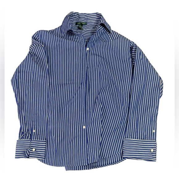 LAUREN RALPH LAUREN Blue stripes size XL - Picture 4 of 10